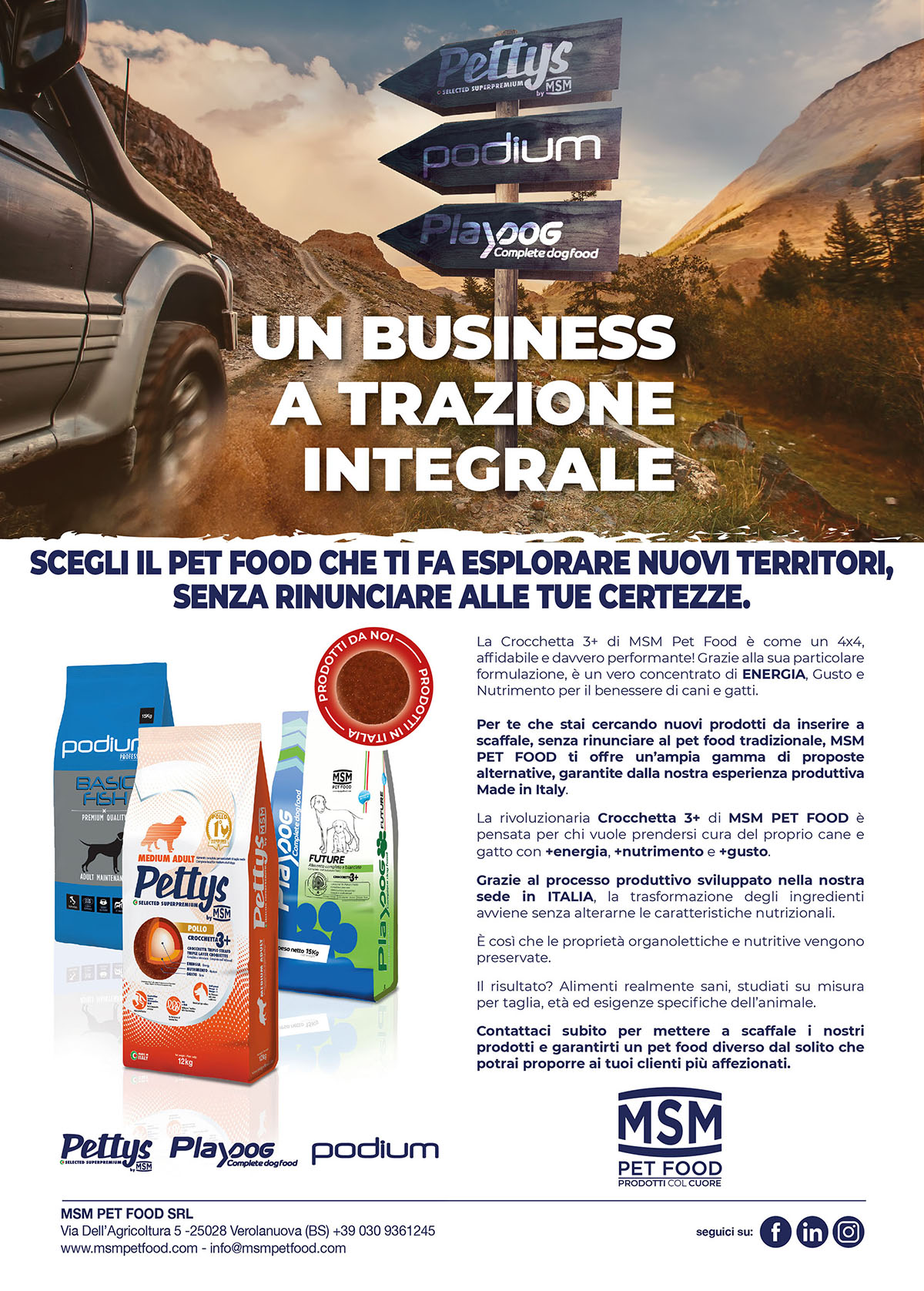 MSM PET FOOD ADV B2B