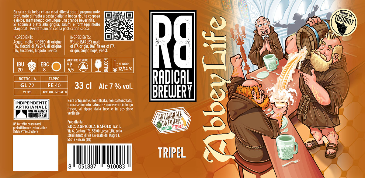 Radical Brewery ABBEY Life