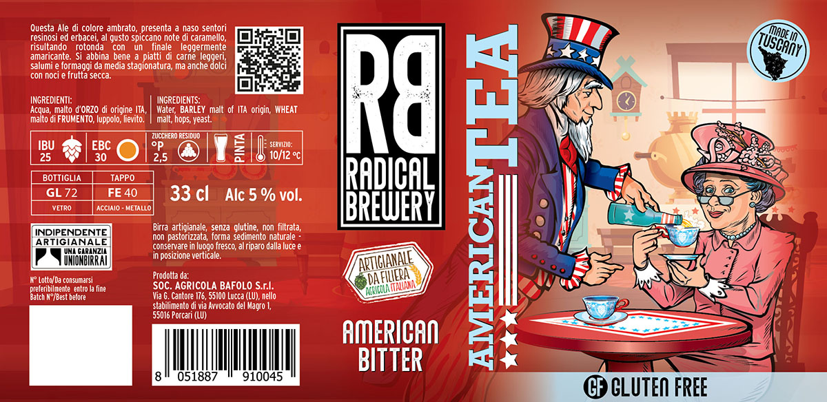 Radical Brewery AMERICAN tea