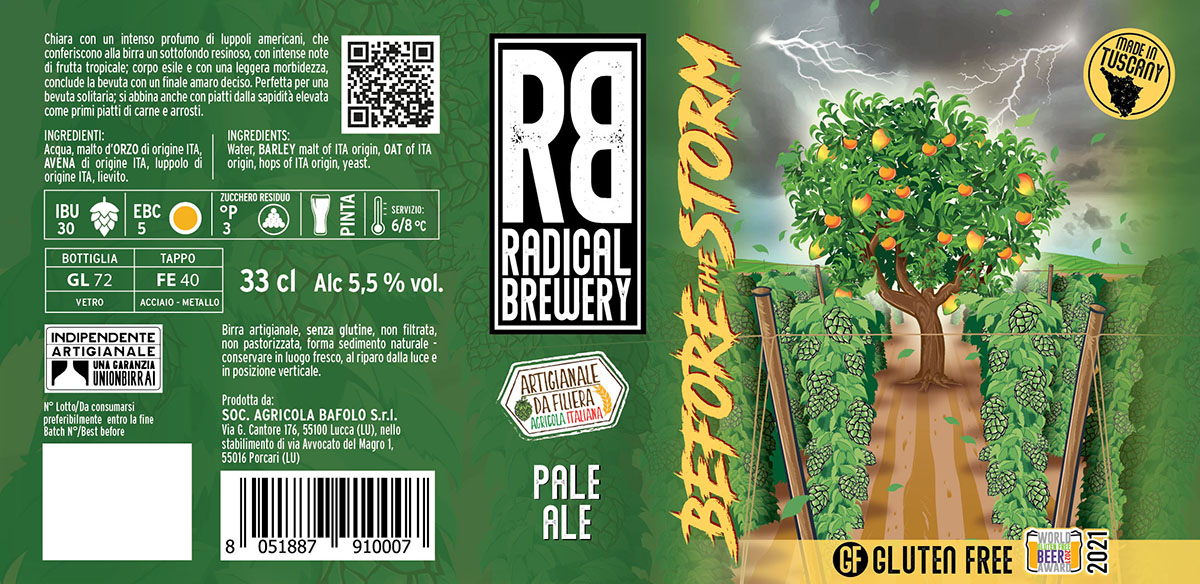 Radical Brewery before the storme