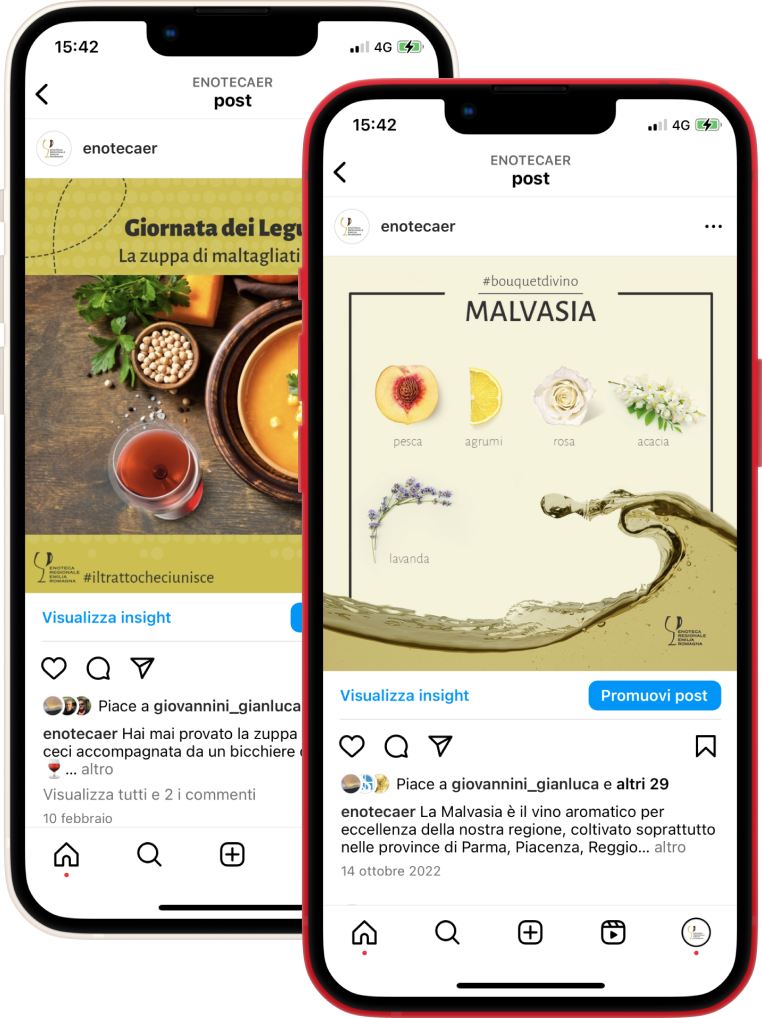 Il tratto che ci unisce Enoteca Regionale Emilia Romagna post social