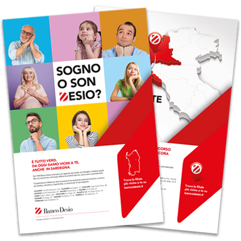 Banco Desio ADV Sogno o son Desio