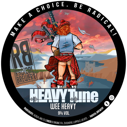 Radical Brewery medaglione heavy tune