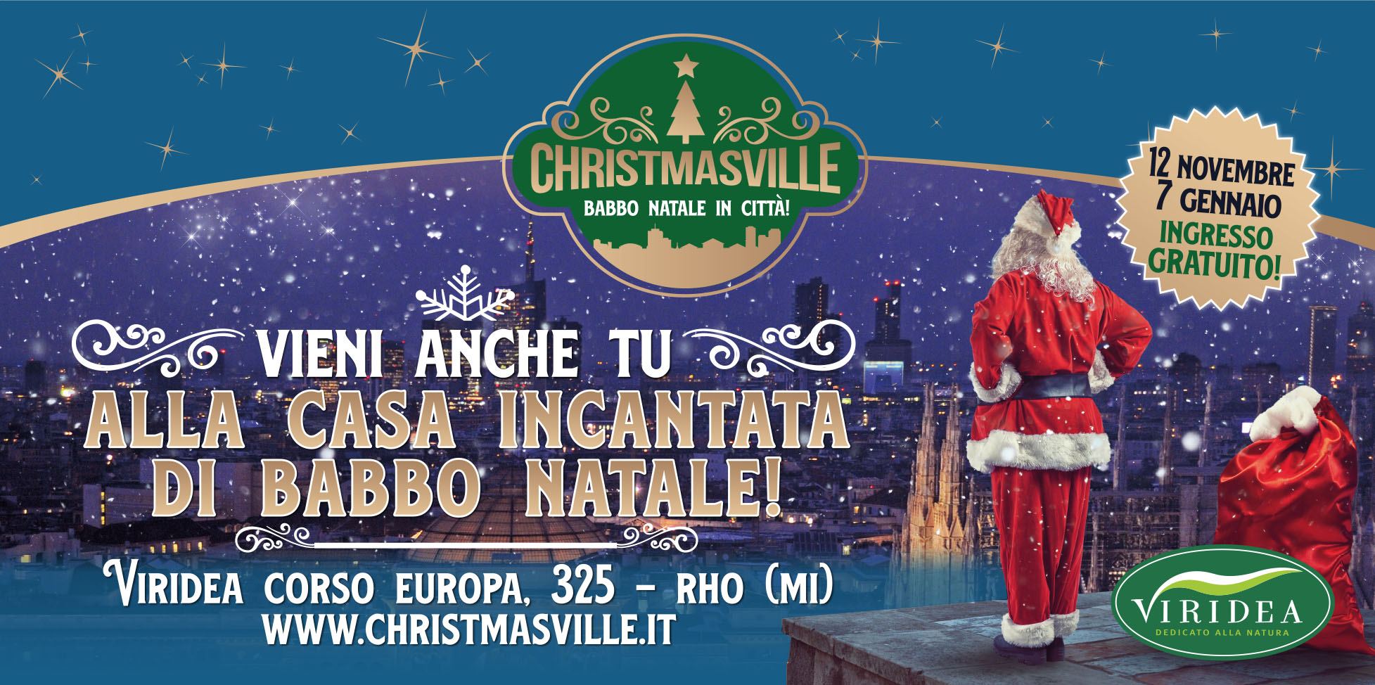 Chrsistmasville affissione 6x3m